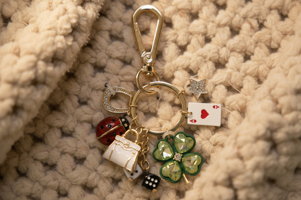 Card - With Clip or Keyring to Bag or Tote