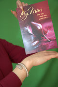 From our Most popular Collection - Snake style Bracelet with Red Ear Rings -With Card