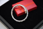 From our Most popular Collection - Snake style Bracelet with Red Ear Rings -With Card