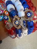 Multi color bracelet set